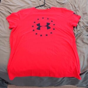 Under Amour freedom shirt XL red